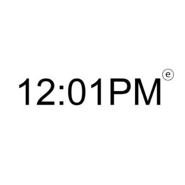 EFFECTIVE 12:01 PM