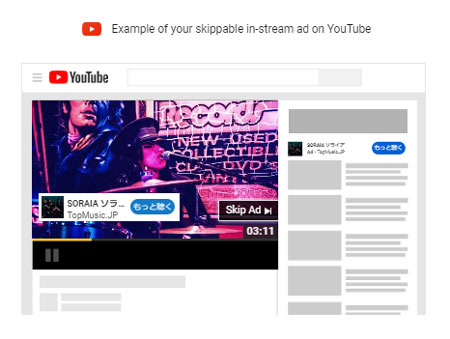 YouTube Video Ad for Desktop